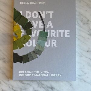 Hella Jongerius Gray Coffee Table Book